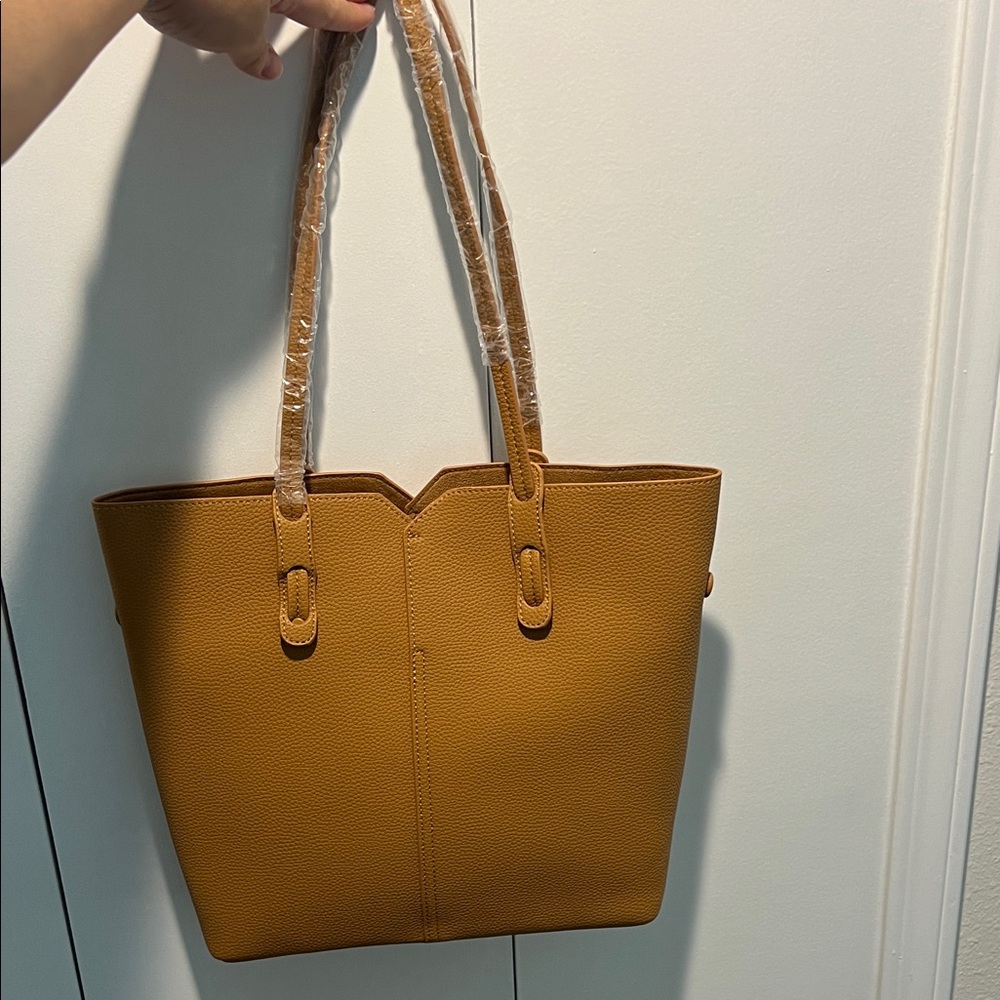 Anthropologie Brown Tote Bag